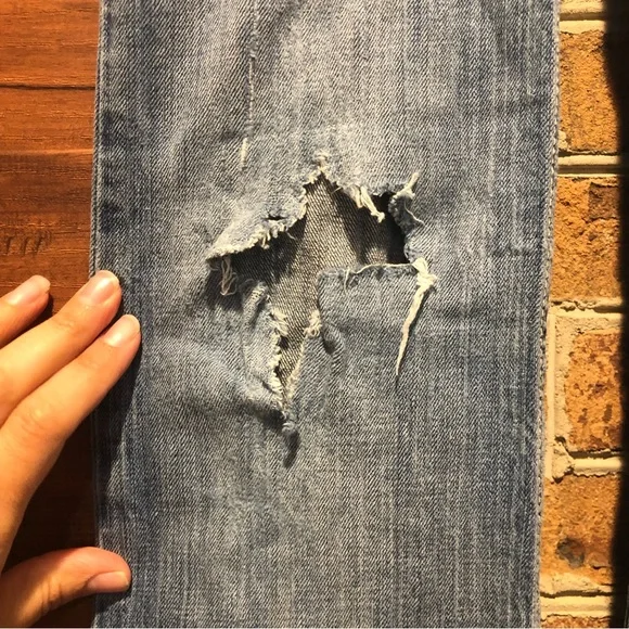 BKE women Stella jeans distressed 27 x 31.5 - Picture 2 of 16